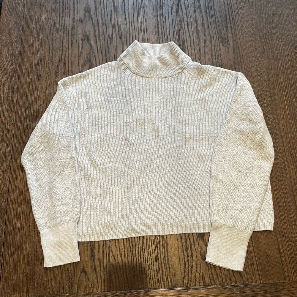 Lululemon Cropped Turtleneck Sweater
